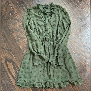 Midnight Doll Olive Dress
